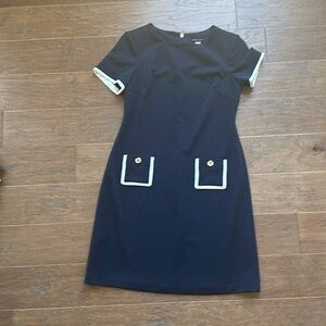 Tommy Hilfigure Navy Shift Dress Size 4